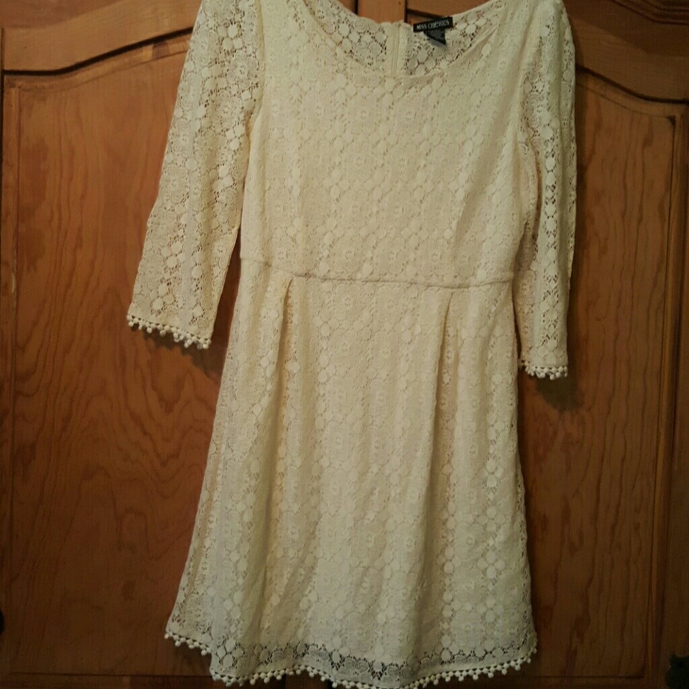Ivory lace dress by Miss Chievous